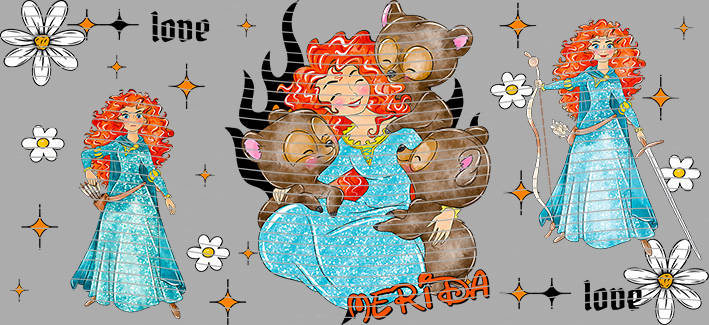 16oz Disney style-D-1083